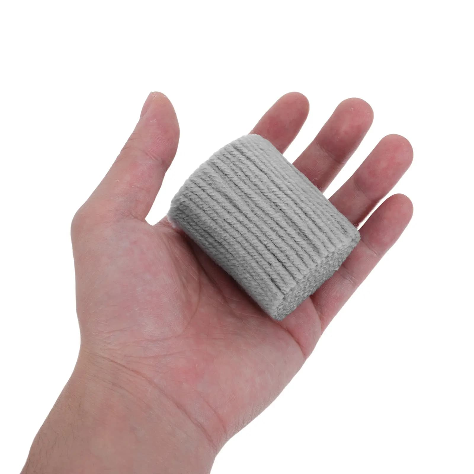 8 Rolls Latch Hook Yarn Precut Crochet Kits DIY Rugs Pillows Wall Hangings Handwoven Thick Cotton Yarn for Crocheting Gray