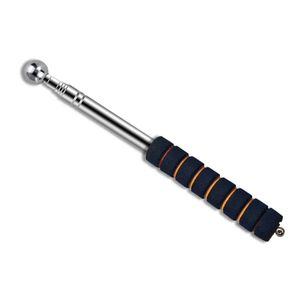 115/130 CM Asta telescopica Strumento di prova Martello a tamburo vuoto in acciaio inossidabile Strumento di ispezione cava per piastrelle portatile Strumento di ispezione domestica