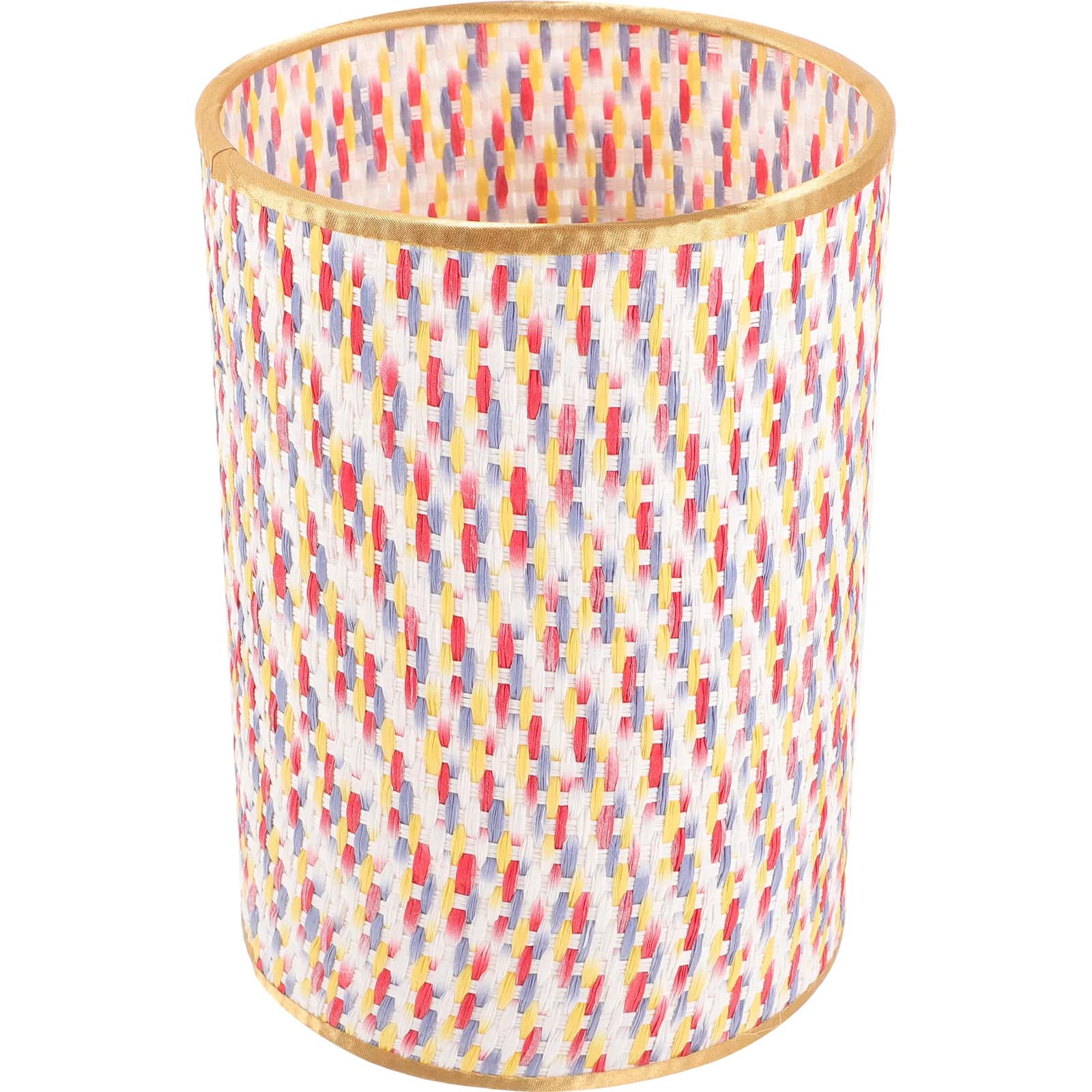 Paralume Rustico Intrecciato per Lampada da Tavolo, Semplice e Leggero, Ricambio per Lampada da Comodino, Soggiorno, Camera da Letto, Scrivania, Arredamento Moderno per Interni