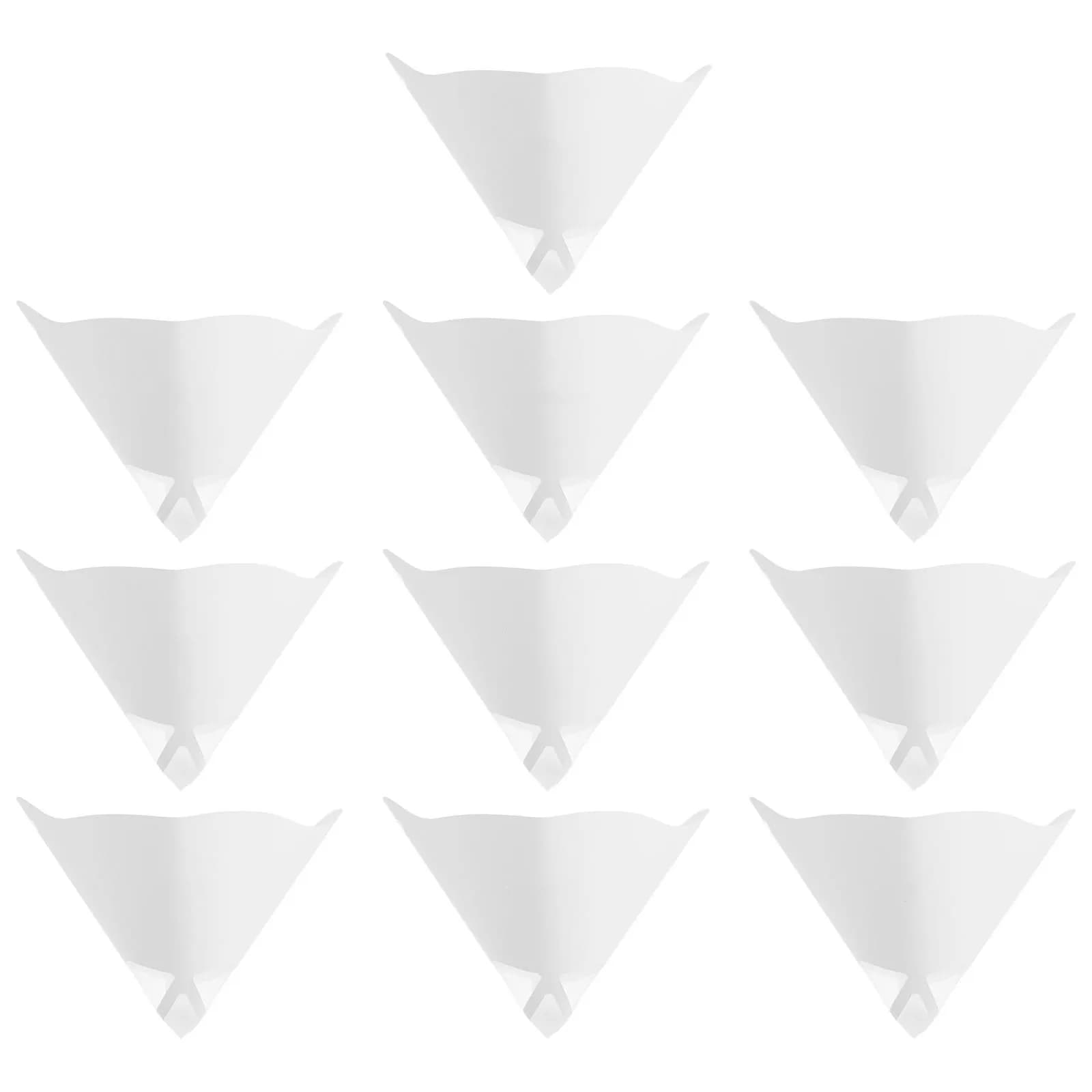 10Pcs Premium Disposable Paper Filter Funnel High Performance Cone Shape for Sla Photocuring Consumables 3D Printer Paper Filter