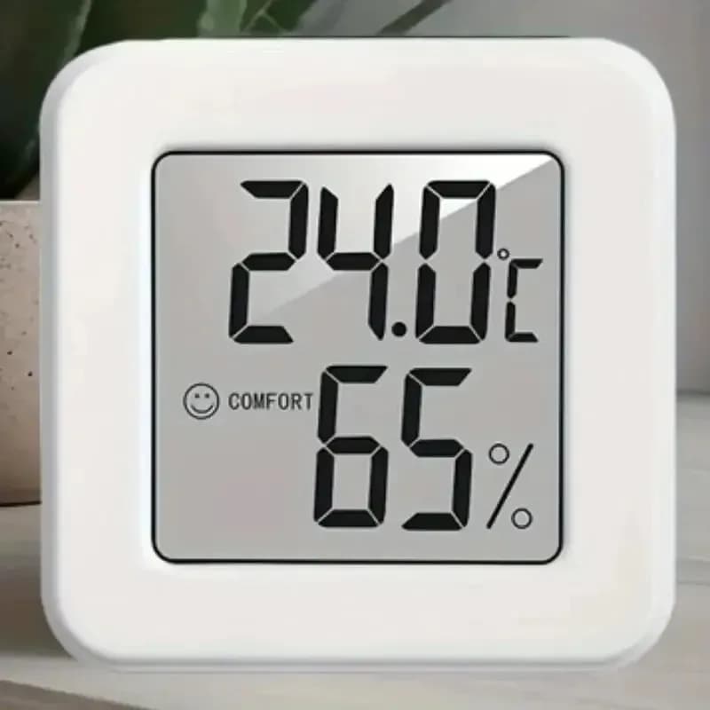 Termometro Elettronico da Interno ad Alta Precisione, Montabile a Parete, per Casa e Cameretta, Misuratore di Temperatura Accurato per Uso Domestico