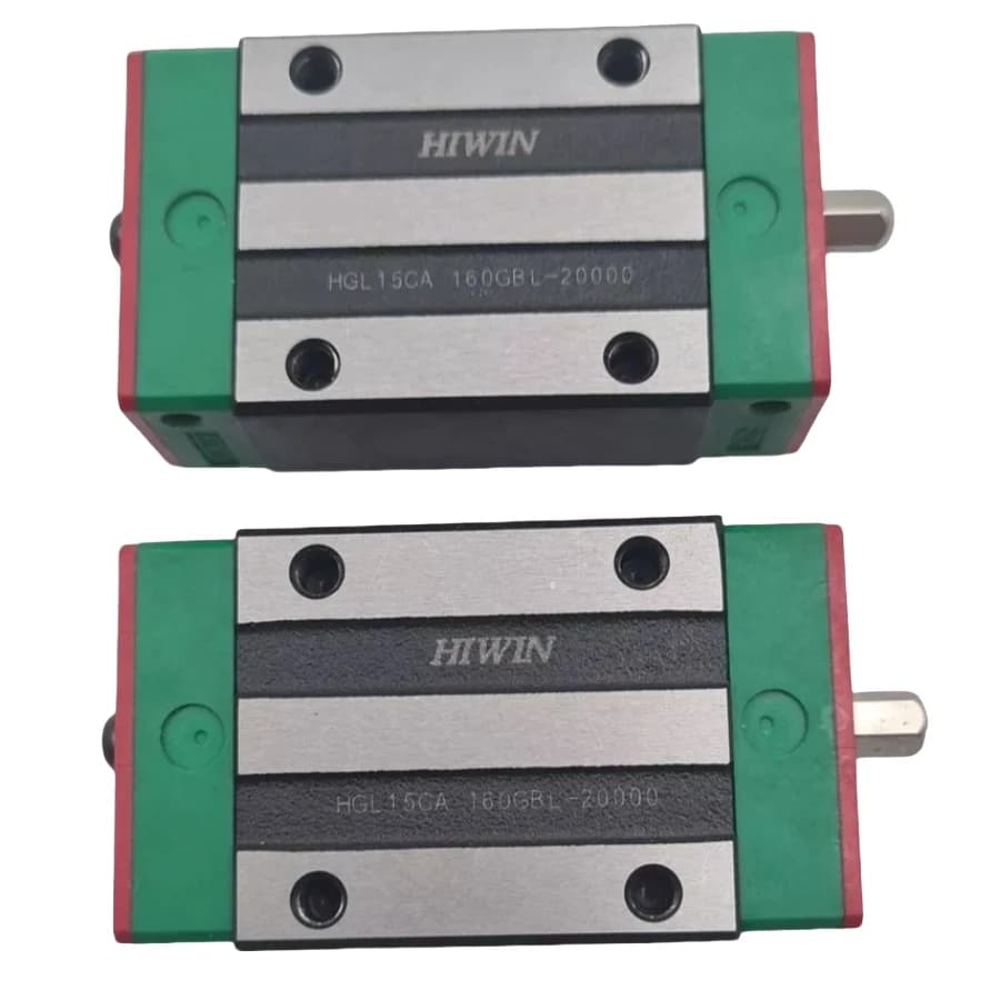 HIWIN Guida lineare HGL15CA HGL25CA HGL30CA HGL35CA HGL45CA HGL55CA Blocco stampante 3D Parti di macchine CNC