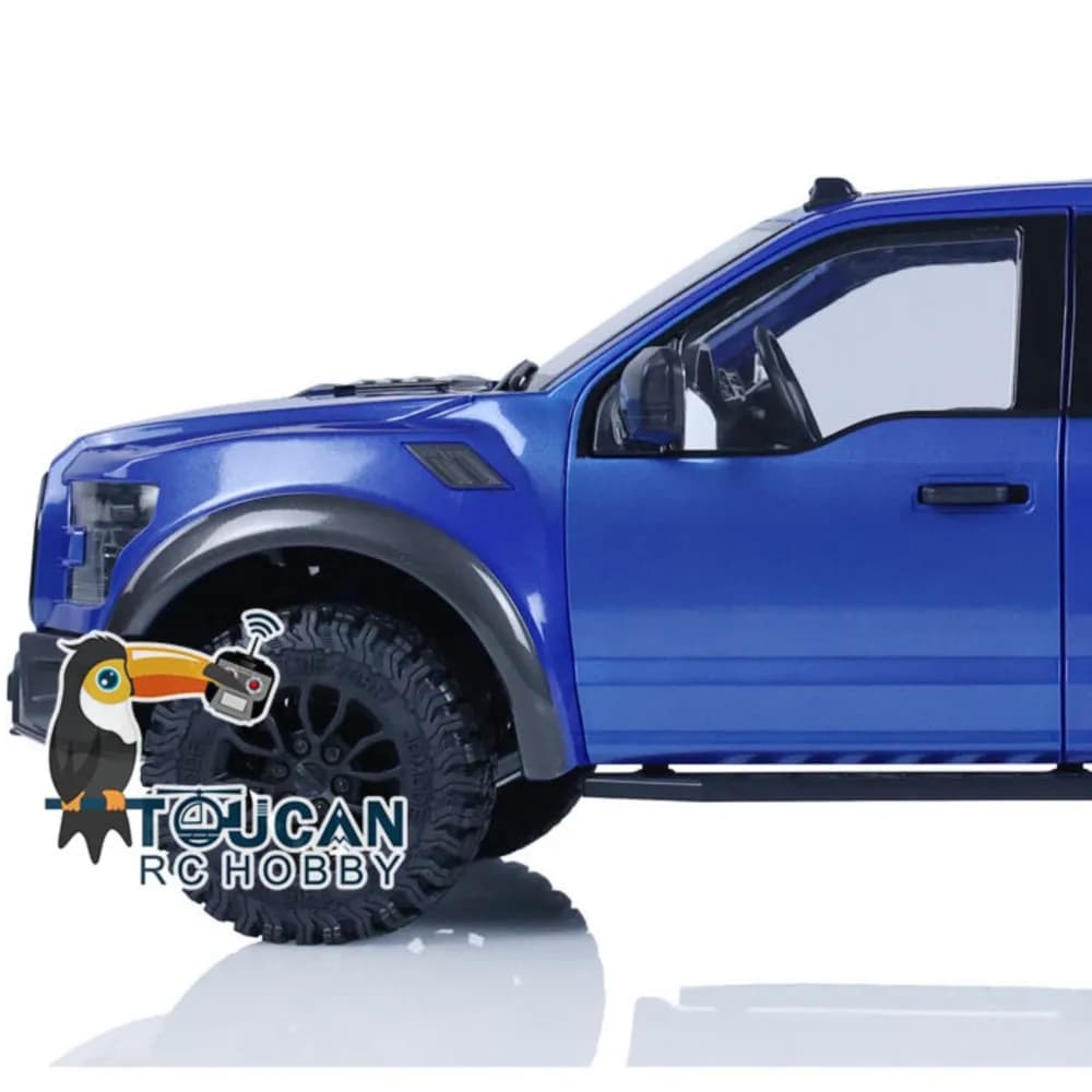 JDMODEL Upgraded RC Crawler 1/10 Climbing Car JDM F150 Remote Control Off Road Vehicles with Sound Light Set Toy Model THZH1875