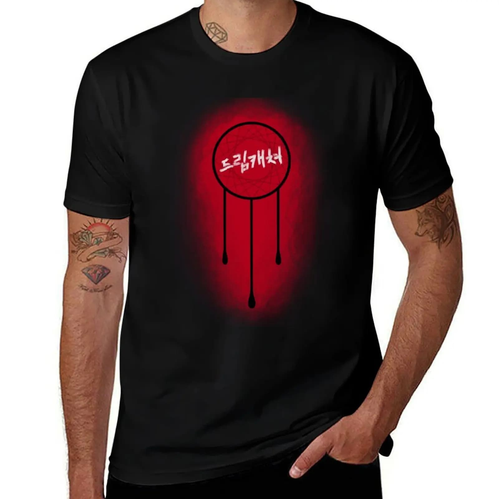 dream catcher T-Shirt Basic Solid Tee for Daily Use