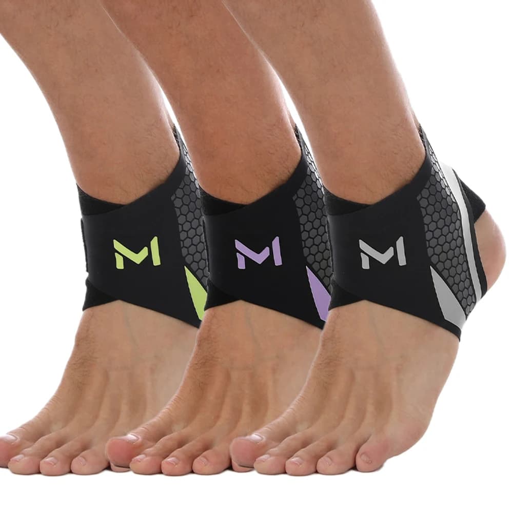 1 Pezzo di Tutore per Caviglia per Uomini e Donne - Fascia Compressiva Traspirante per Caviglia Distortata, Fascite Plantare, Tendinite di Achille