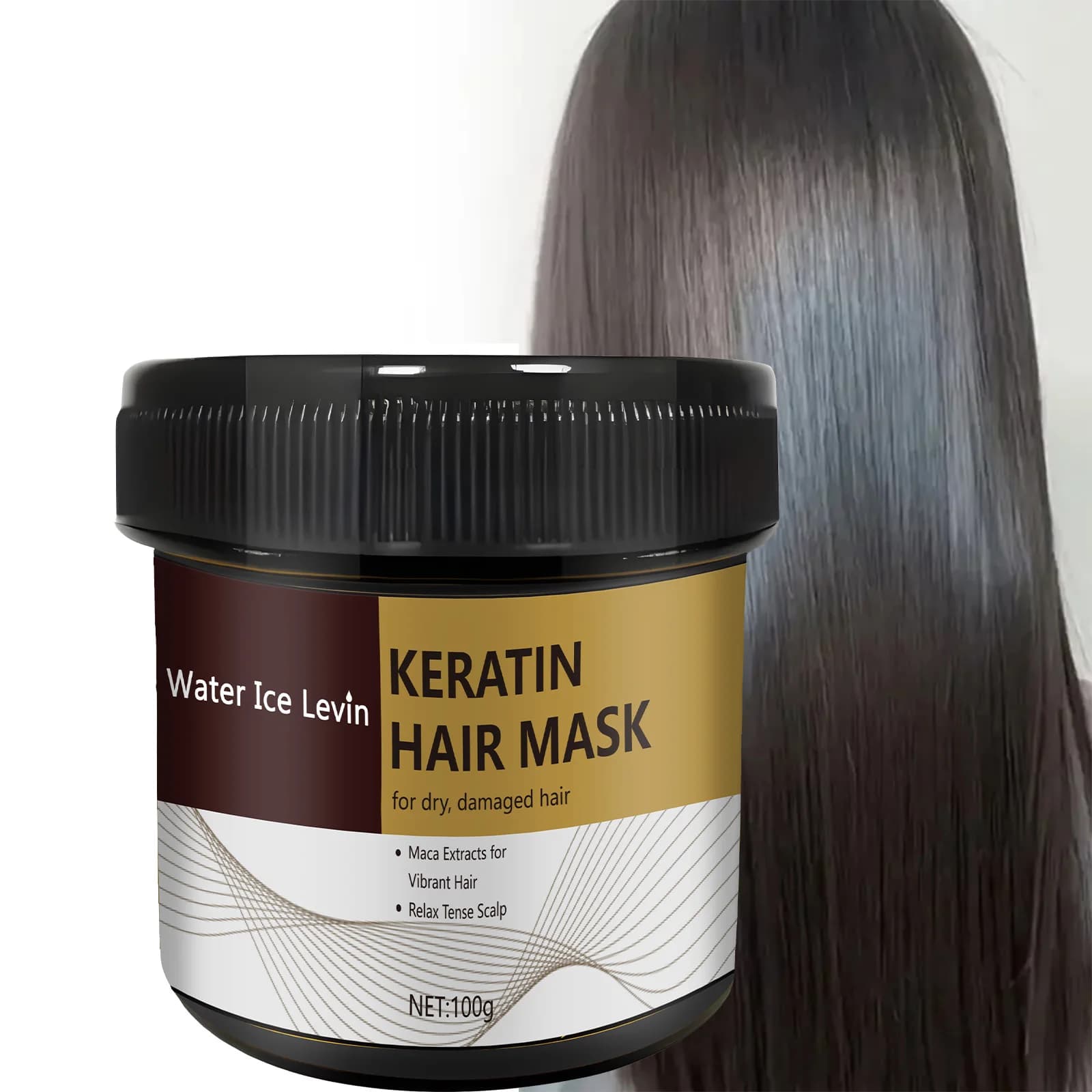Magic mask for keratin hair for mistreated hair 9 seconds Repair damaged crevice hair Harnessing Nutrient Hair Care