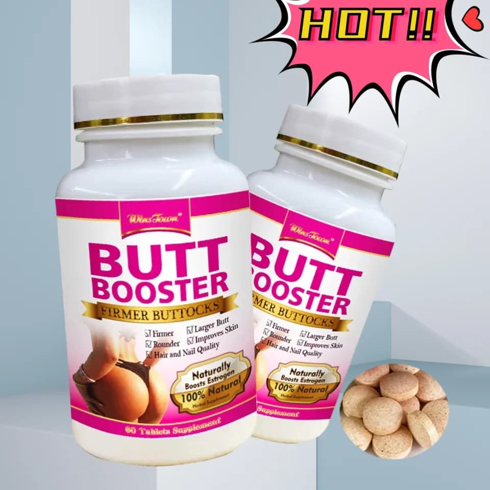 2 bottiglie di sollevamento dell'anca capsula glutei pillole per il potenziamento dei glutei modellanti glutei compatto sollevamento rassodante massaggio glutei 60 compresse