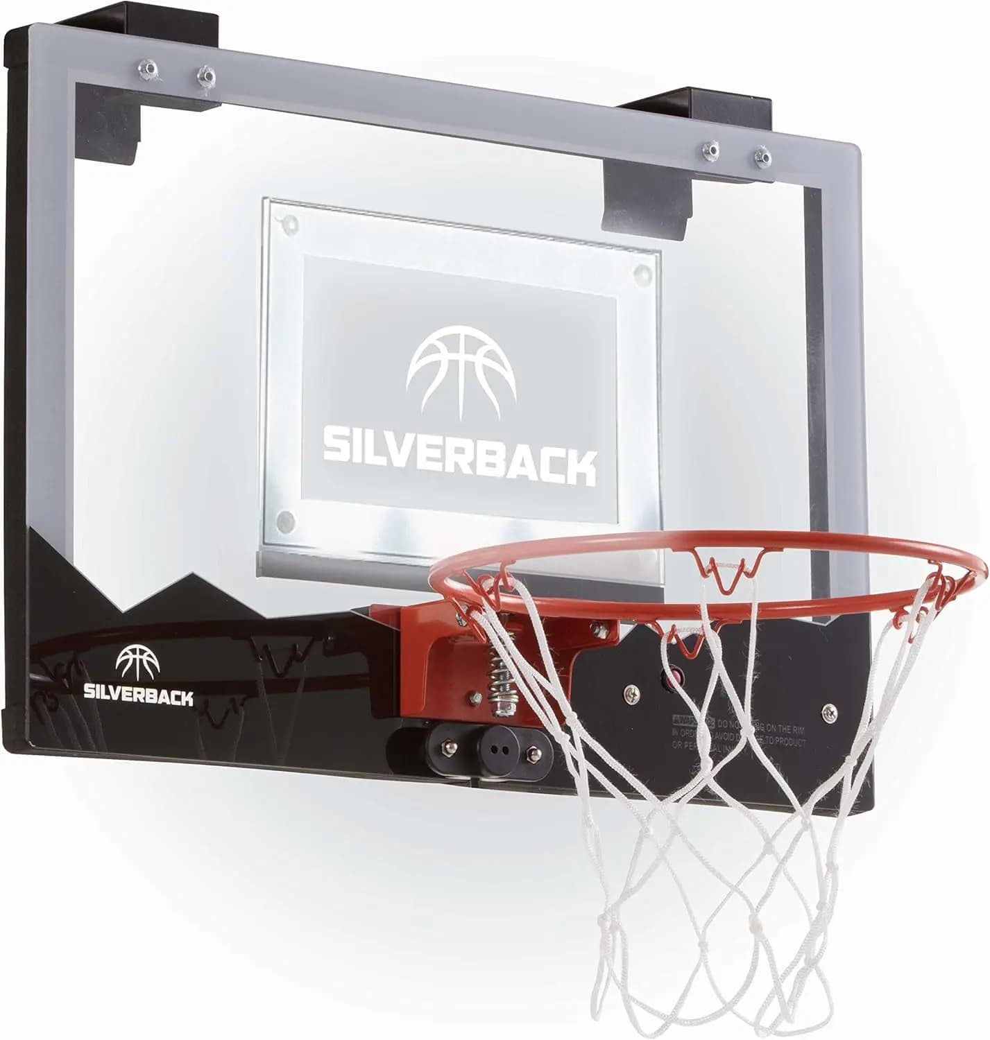 Canestro da basket mini a LED da appendere alla porta - 18 pollici con mini palla e pompa