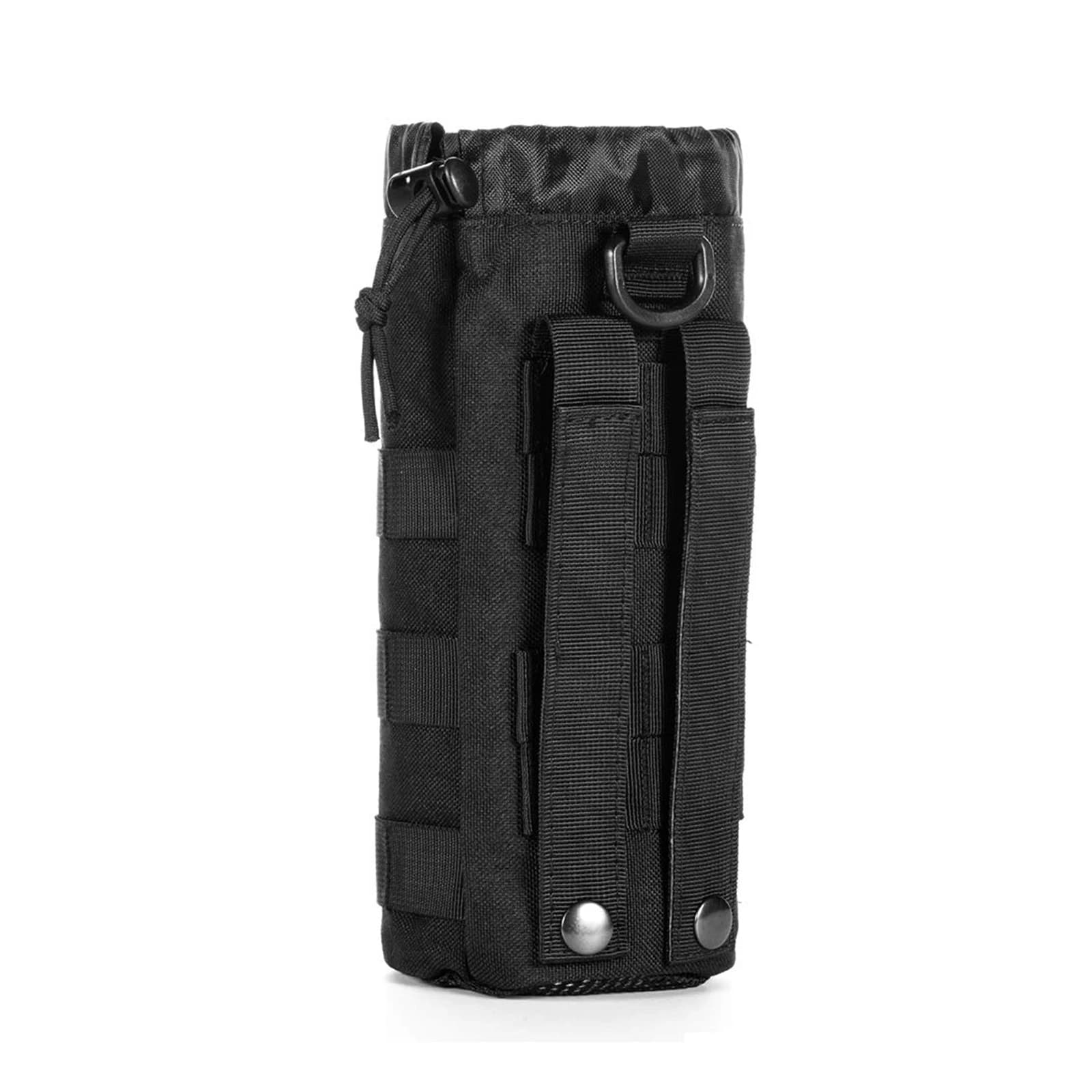 Bag for water bottles in sports mesh, tactical bags for water bottles Molle with coulisse