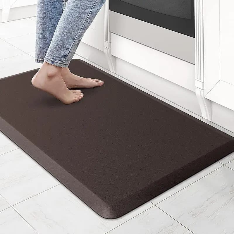 Tappeto da Cucina in PVC Spesso e Lungo, Antifatica, Stile Moderno e Semplice, Tappeto per Casa, Forma Rettangolare, Colore Puro