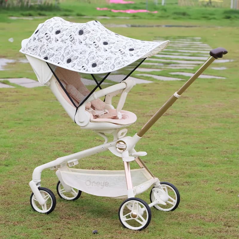 Tettuccio parasole per passeggino, copertura protettiva solare per neonati, accessori universali per passeggini
