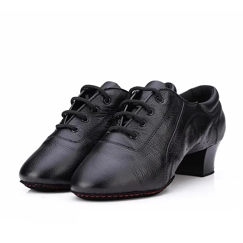 Scarpe sportive in pelle Esegui scarpe da ballo latino per uomo Scarpe da ballo da sala femminili con fondo Scarpe da ginnastica per ventilazione per bambini e adulti