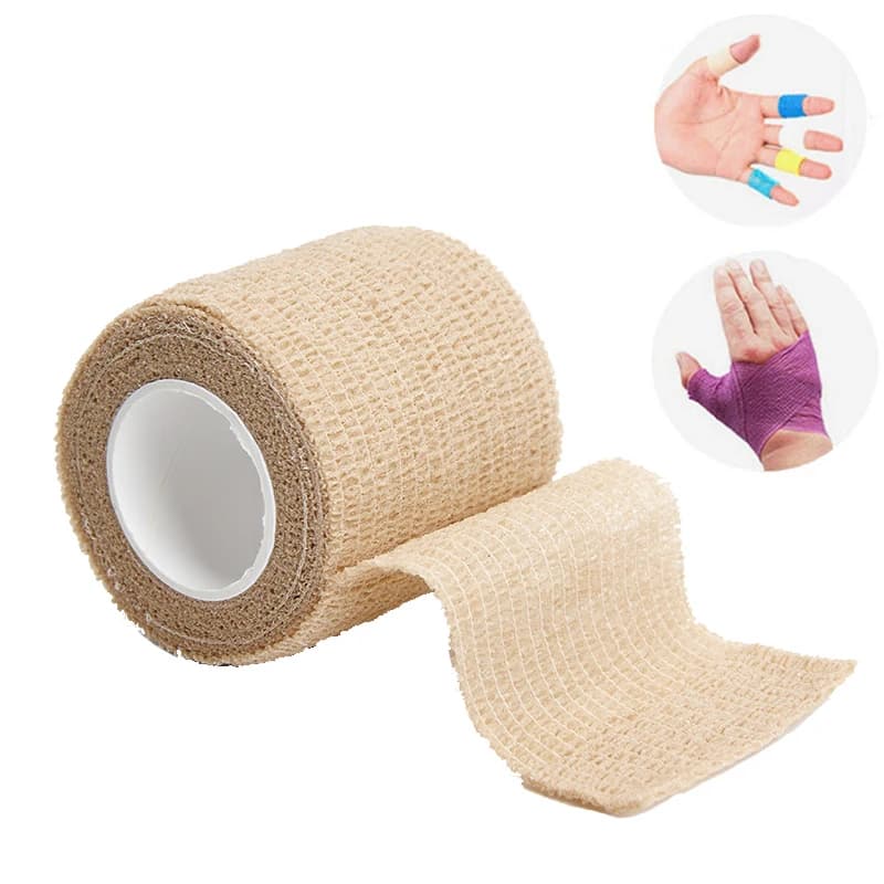 Supporto per il polso Protezione dagli infortuni Cinturini per orologi Protezione per le mani Bende elastiche Nastro autoadesivo Supporto per ginocchiere portatili