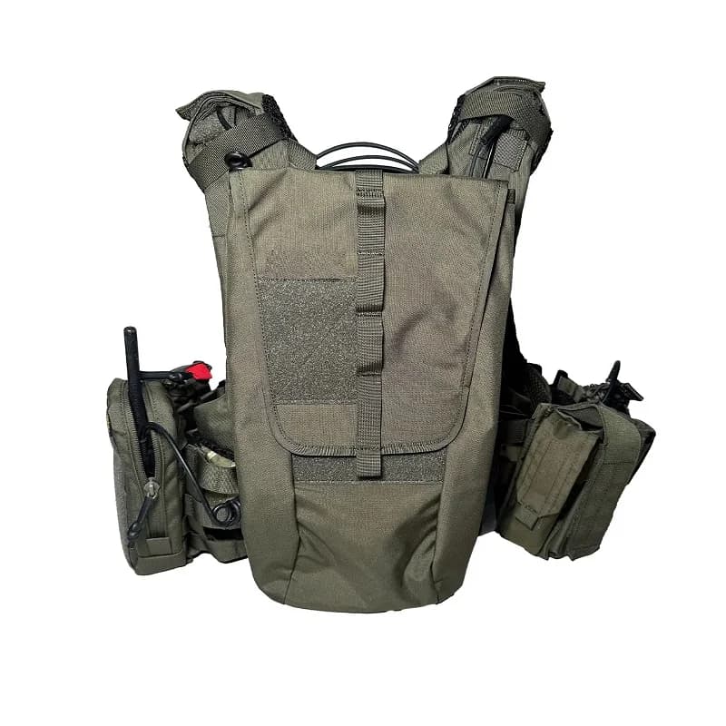 MOLLE Hydration Pack Plate Carrier Direct 36×21cm Fits 2.5-3L Bladder Stable No Wobble Tactical Water Pouch