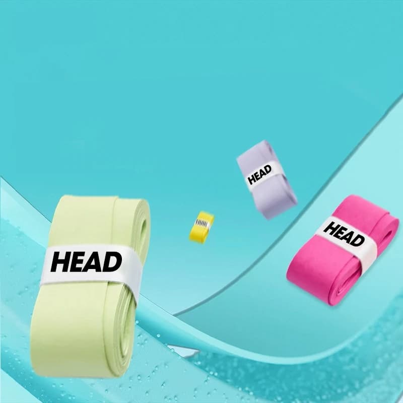 HEAD 15 Pieces Grip for Anti-slip Tennis Racks, Badminton Rack Grip, Overgrip Anti-vibration, Absorbent Band