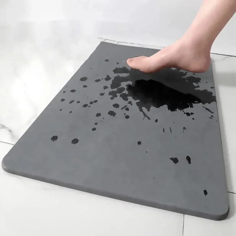 Floor Mat for Diatomea Stone Bath Mat for Diatomea Super Absorbent Bathtub for Diatomea Rapid Drying Floor Mat