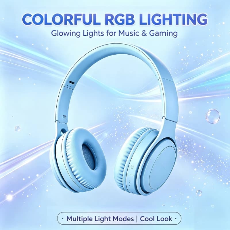 Sports Folding Y08 Over Ear Bluetooth 5 0 Wireless Headphones Stereo Gaming Headset Adjustable Band for Android IOS Smart Device