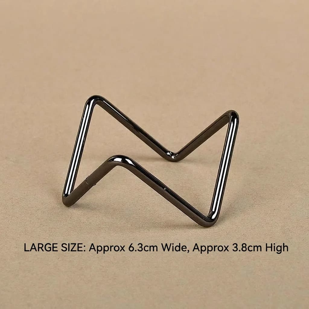 Ore Display Stand Deformation-Resistant Sphere Display Stand Crystal Ball Holder Triangular Metal Iron Display Stand For Bedroom