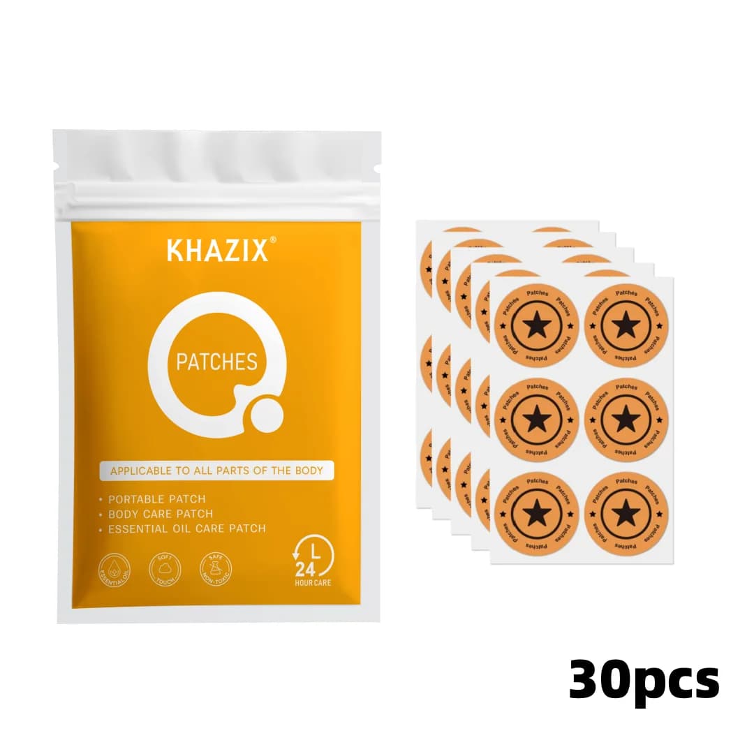 30pcs Khazix Essential Oil Care Patch - Body Care Patch - 30 Portable Patches, Gentle, Suitable for Daily Use