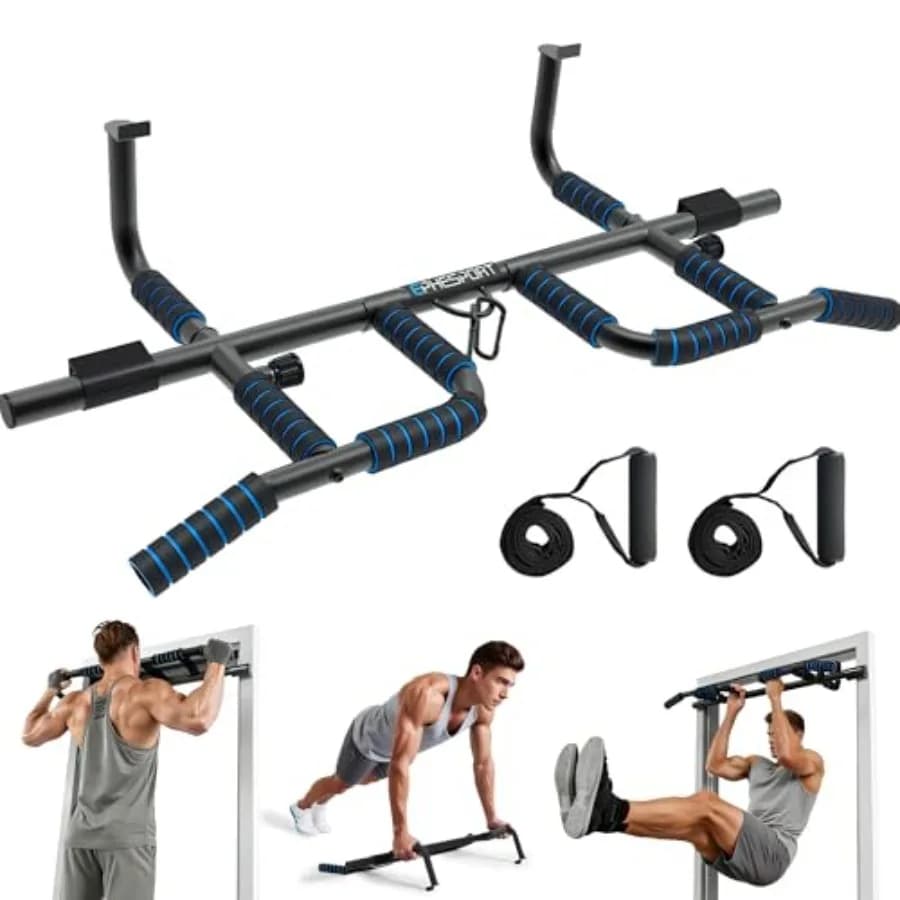 2026 Multifunctional Traction Bar from Door, Foldable Design Patented in the United States, Without Drilling or Slide, Multi-Grip with Resistant