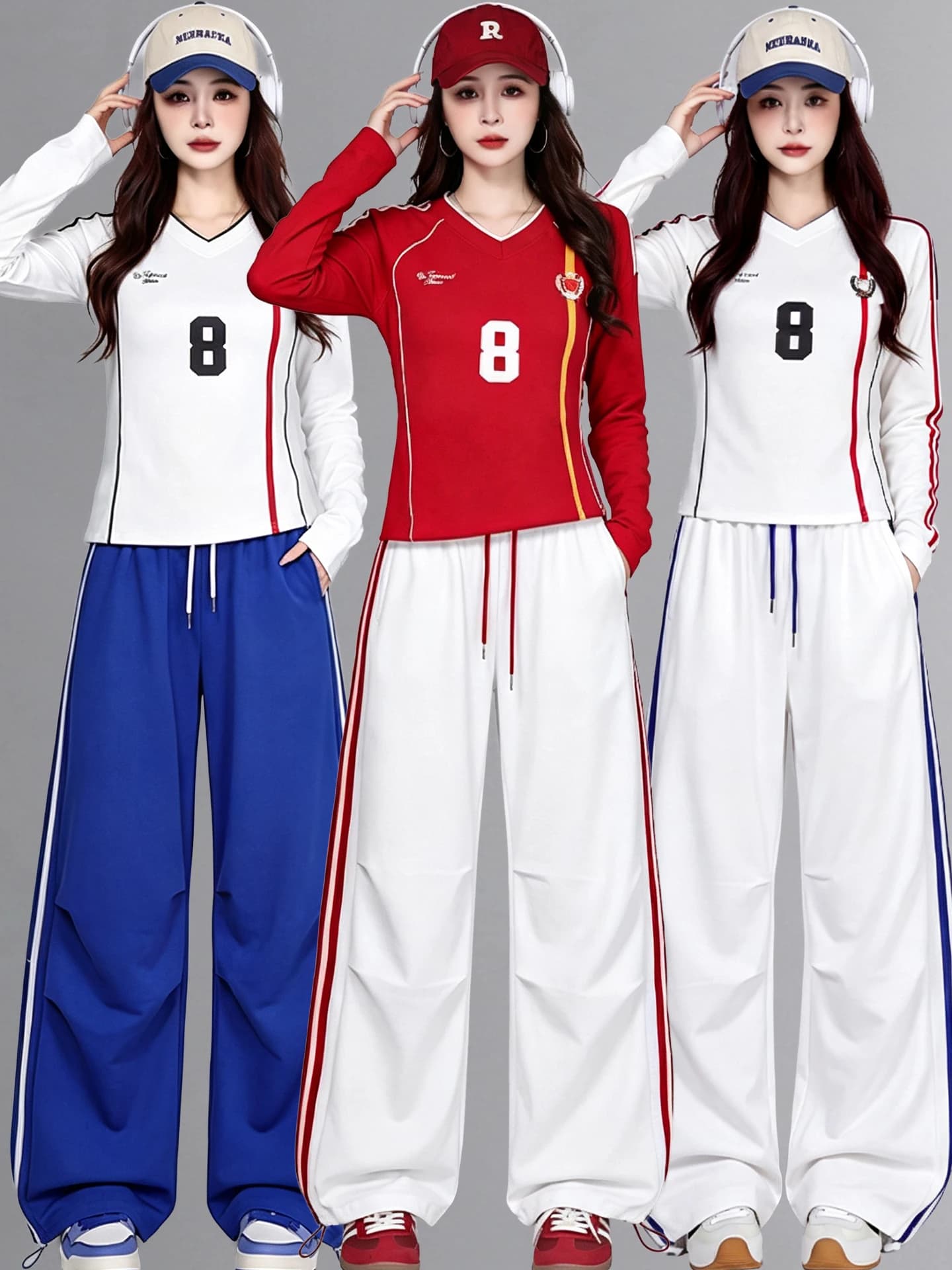 Women's Street Dance Sportswear Set Jazz Dancing Outfit Autumn Performance Clothes Cotton Material Chinese Manufacturer