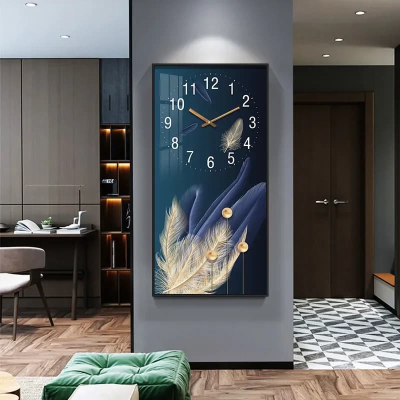 Orologi da Parete Decorativi per la Casa: Quadri e Dipinti Moderni ed Eleganti per l'Ingresso e la Decorazione della Stanza
