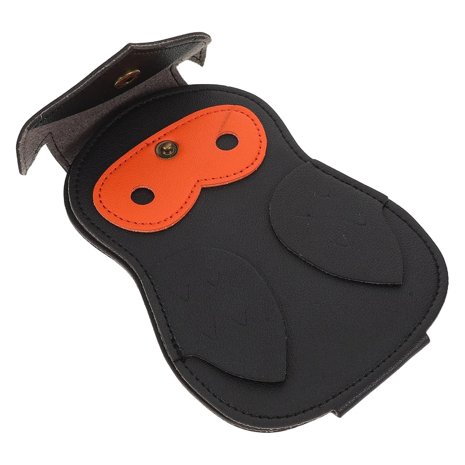Porta Plettri Creativo a Forma di Gufo, Custodia Portatile per Plettri Acustici ed Elettrici, Organizer e Borsa per Chitarristi, Ideale per Concerti e Pratica