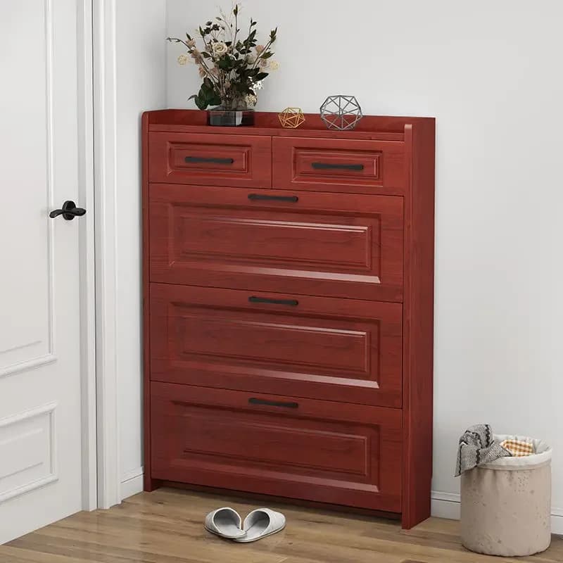Classic Ulta Thin Shoe Cabinet Storage Dustproof Space Saving Furniture Multifunctional Contain Recibidor De Entrada Mueble Box