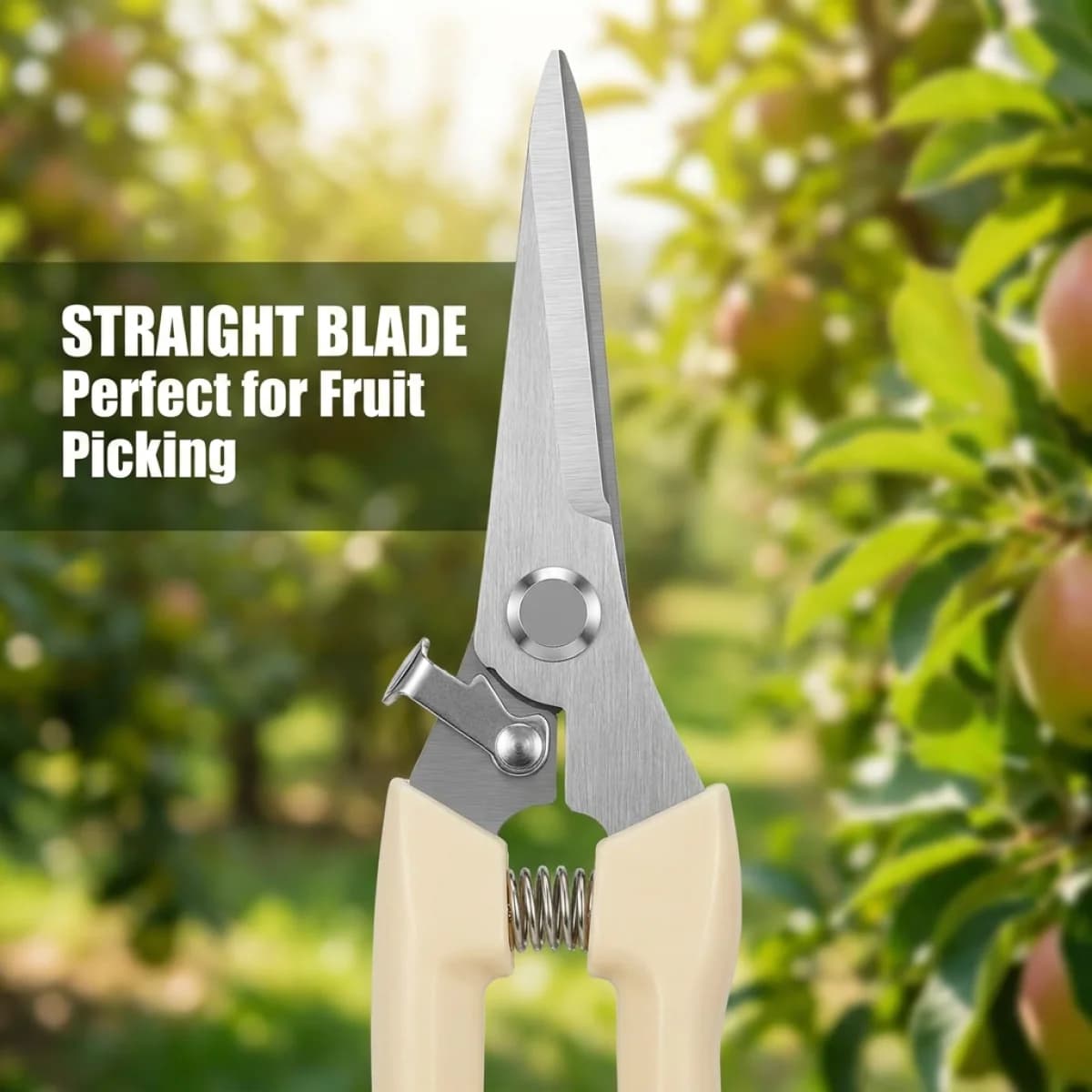 Professional Garden Shears,Portable Gardening Scissors,Sharp Wear Resistant Blade, Ideal for Root Pruning&Vegetable Picking