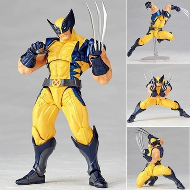 Action Figure Articolata X-Men X Wolverine 15CM, Ornamenti da Scrivania, Decorazione, Modellino da Collezione, Giocattoli Sorpresa per Uomo, Regalo