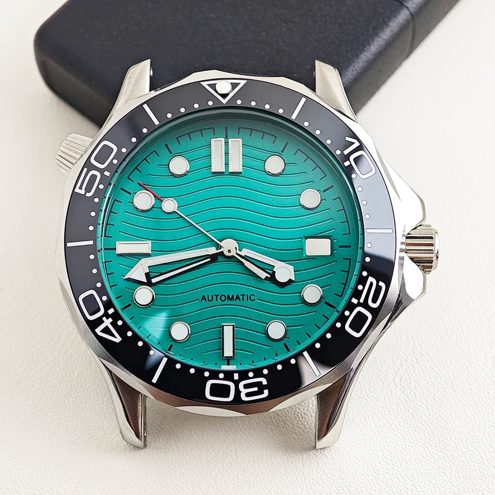 Cassa NH35 41mm in Acciaio Inossidabile, Parti per Orologi da Uomo Impermeabili, Ricambi e Accessori per Movimenti Automatici Seamaster NH35/NH36