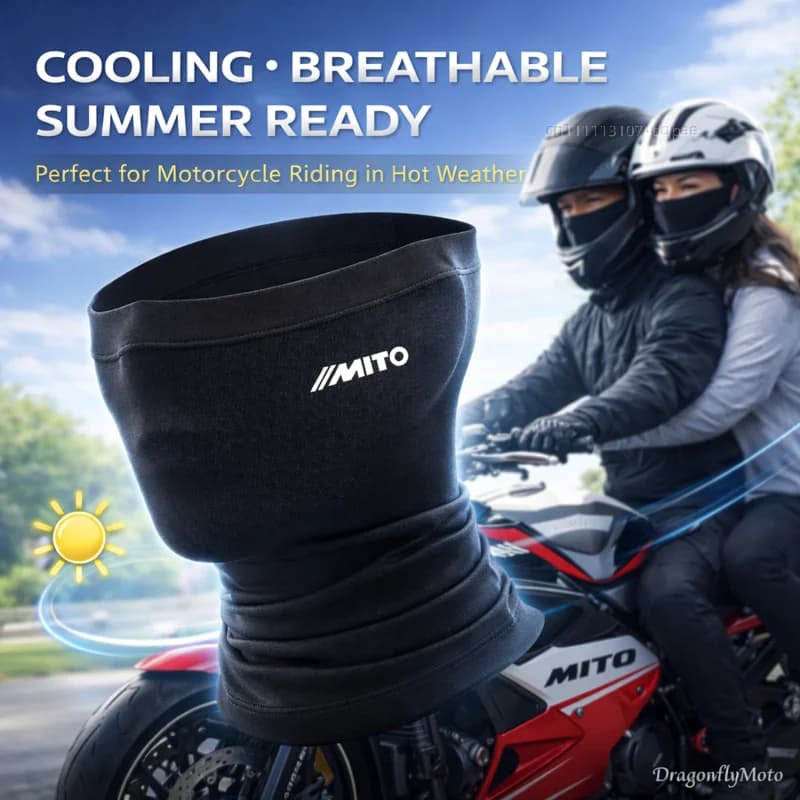 Mask for Moto Cagiva Mito 50 125 sp525, Balaclava Estiva Cooling for Road Bike, Custom Logo