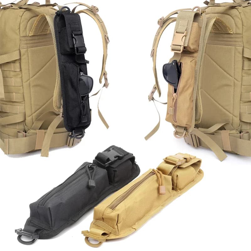 Borsa per accessori tattica per borsa della spesa Molle, kit di pronto soccorso medico, borsa a tracolla per zaino Borsa per attrezzi EDC per esterni