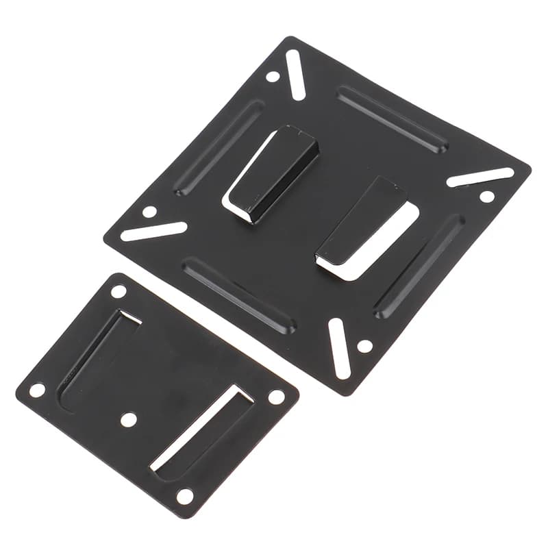 Supporto TV da Parete 14-26 Pollici con Fissaggio a Scatto, Staffa Universale in Metallo per TV LCD LED, Cornice TV VESA 75/100