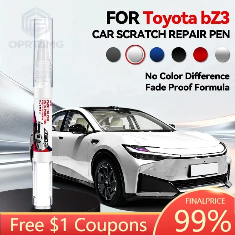 Purpose Vehicle Car Paint Pen Repair For Toyota BZ3 Paint Repair Pen Touch Up Scratch Remover DIY Accessories Black White Silver