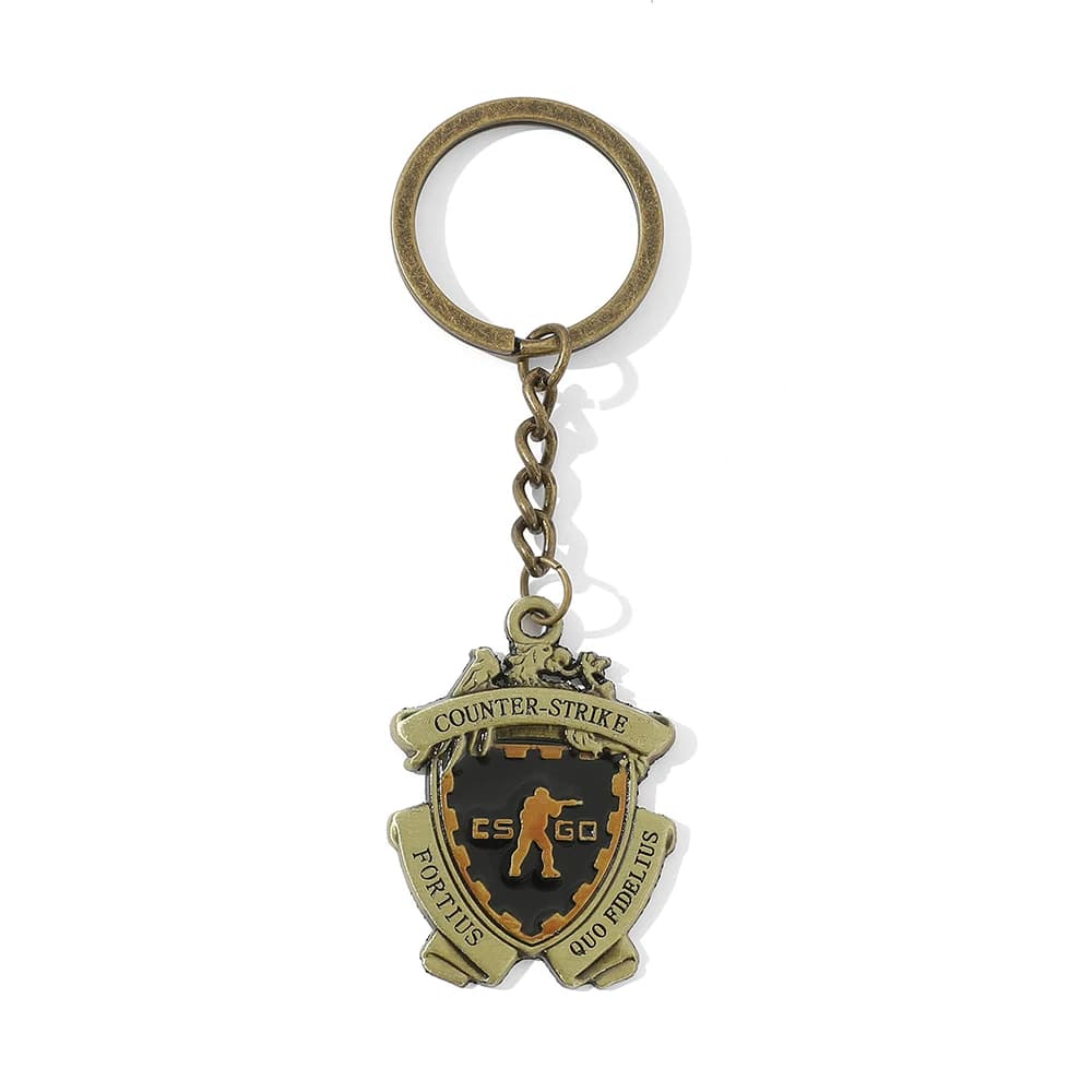 Gioco CS GO Medaglia Portachiavi Counter Strike Portachiavi con ciondolo in metallo per uomo Accessori per gioielli Ventole Regalo souvenir