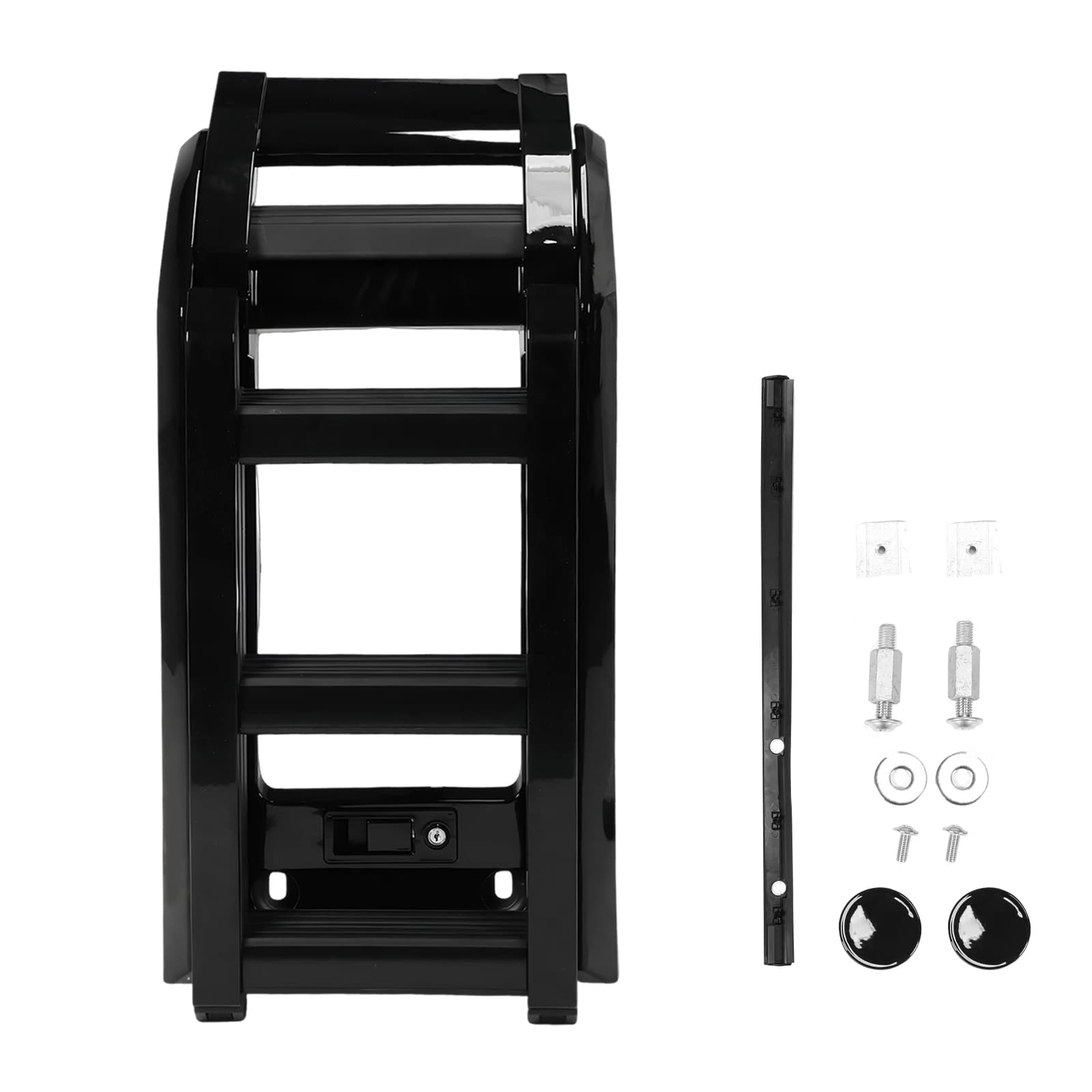 Scala Laterale Telescopica Pieghevole in Lega di Alluminio per Land Rover Defender 90 110 130 L663 2020-2024