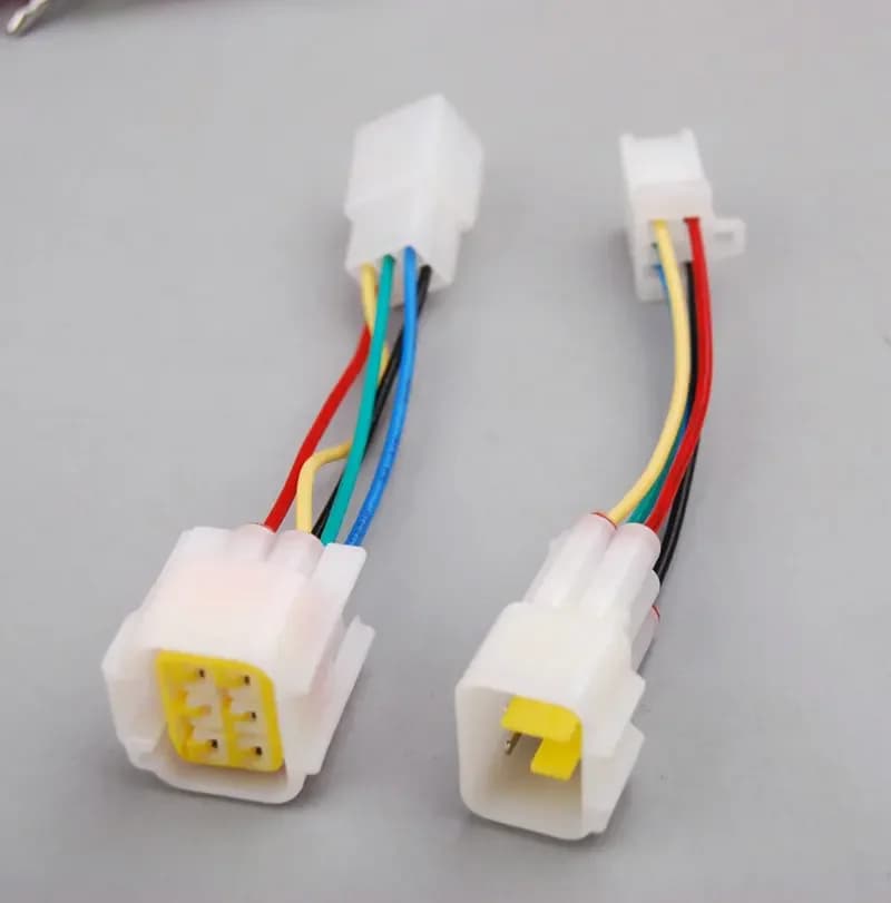 Scooter elettrico Parte moto Motore/controller Cavo sensore Hall + connettore impermeabile Conversione Spina-pin 5 fili 9pin 6pin