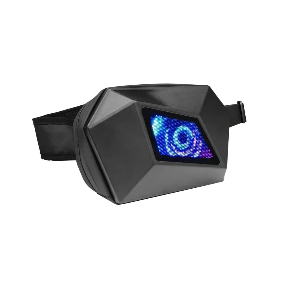 5V Blue-tooth LED LOY Knight Pack Screen Waterproof LED Cycling Crossbody Bag Devil's Eye Backpack LOY mini