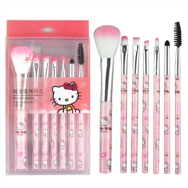 Hello Kitty Matita Makeup Brushes for Cartoon Set Cute Makeup Tools Beauty Tools Shading Brush Beauty Brush Christmas Gift Girl