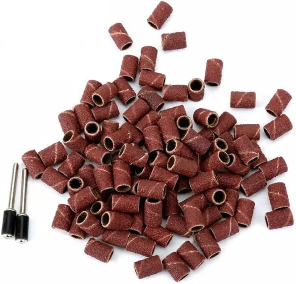 Set Levigatrice a Tamburo da 531 Pezzi, Accessori per Utensili Rotanti, Manicotti per Nastri Abrasivi, Mandrini per Levigatura Unghie, Set Abrasivi per Trapano, come da immaginare