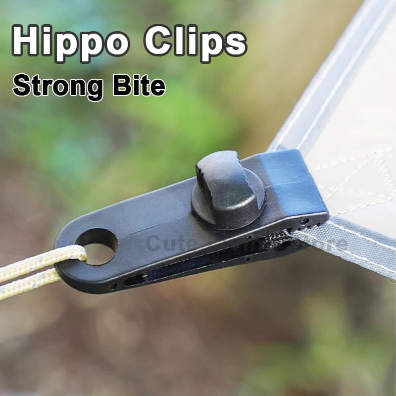 10/20/50pcs Forte Morso Tent Pliers For External Telons Pliers Windproof Fiss Camping Tent Blocking pliers Robuste curtain clip