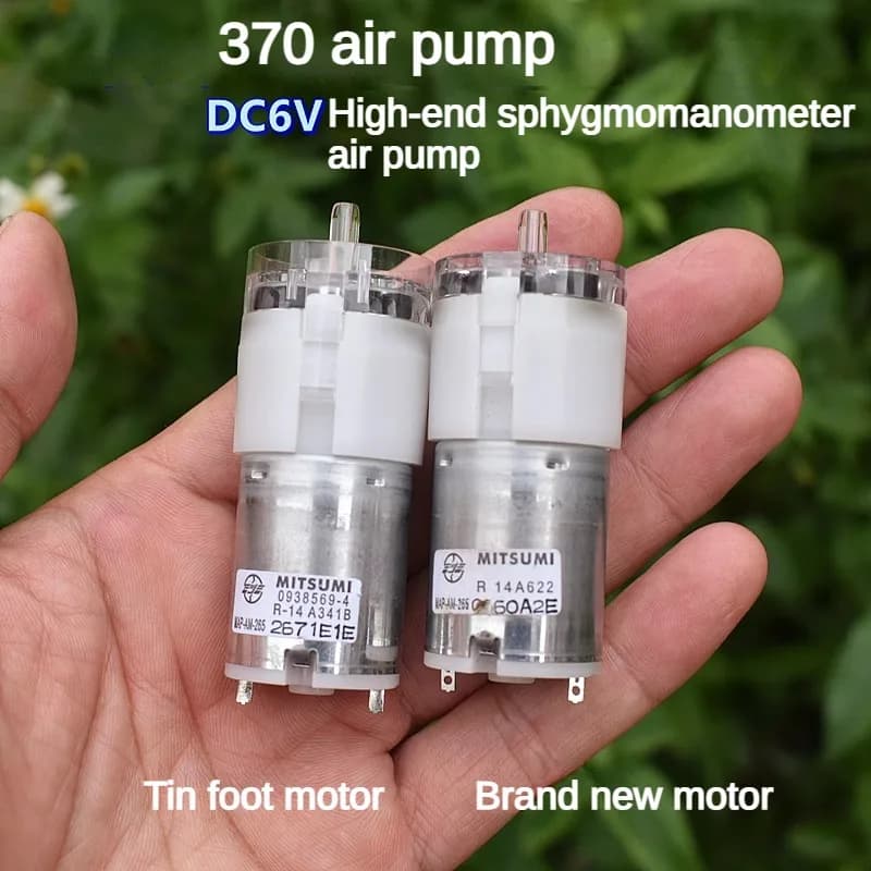 370 pompa DC5V-6V pompa booster per monitor della pressione sanguigna di fascia alta