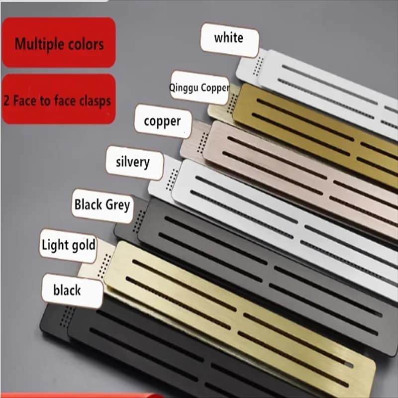 60 mm vent Grid Premium square aluminium broad infinity grid Ventilation grid Conditioner cover Scarpier cabinet