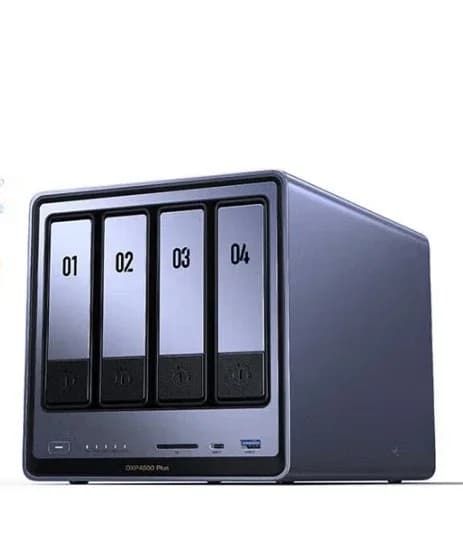 Archiviazione di rete NAS a quattro bit con memoria DXP4800 Plus 8G, server
