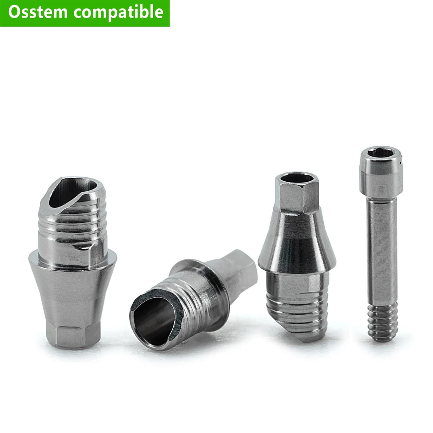 Base di Trasferimento OSSTEM GEO Ti per Abutment in Titanio per Scansione e Impronta, Restauro Dentale, Compatibile OEM ODM, Direttamente dalla Fabbrica