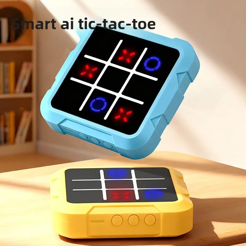 Nuovo gioco da tavolo multi-in-1 interattivo intelligente AI transfrontaliero | Gomoku con punta Tic-tac | Giocattolo educativo per bambini di formazione logica