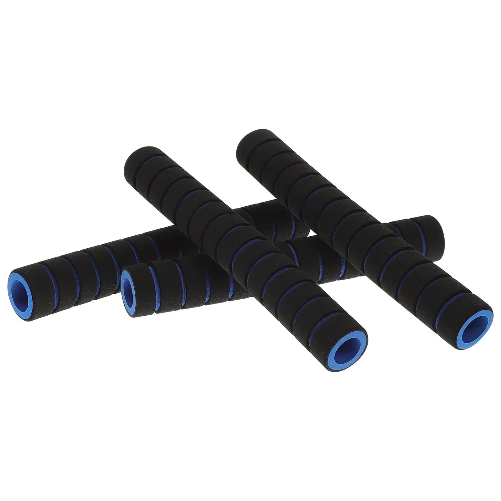 2 Paia di Impugnature per Pagaie da Kayak, Manicotti Antiscivolo in Spugna, Protezione Anti-Blister, Design Ergonomico per Pagaie da Kayak