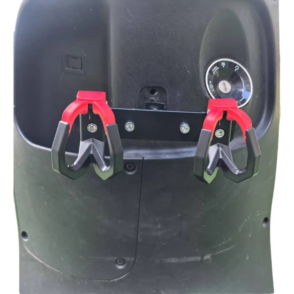 2/3/4/6 electric scooter hooks, installation without drilling, multifunction hooks for delivery bags, fixing without drilling
