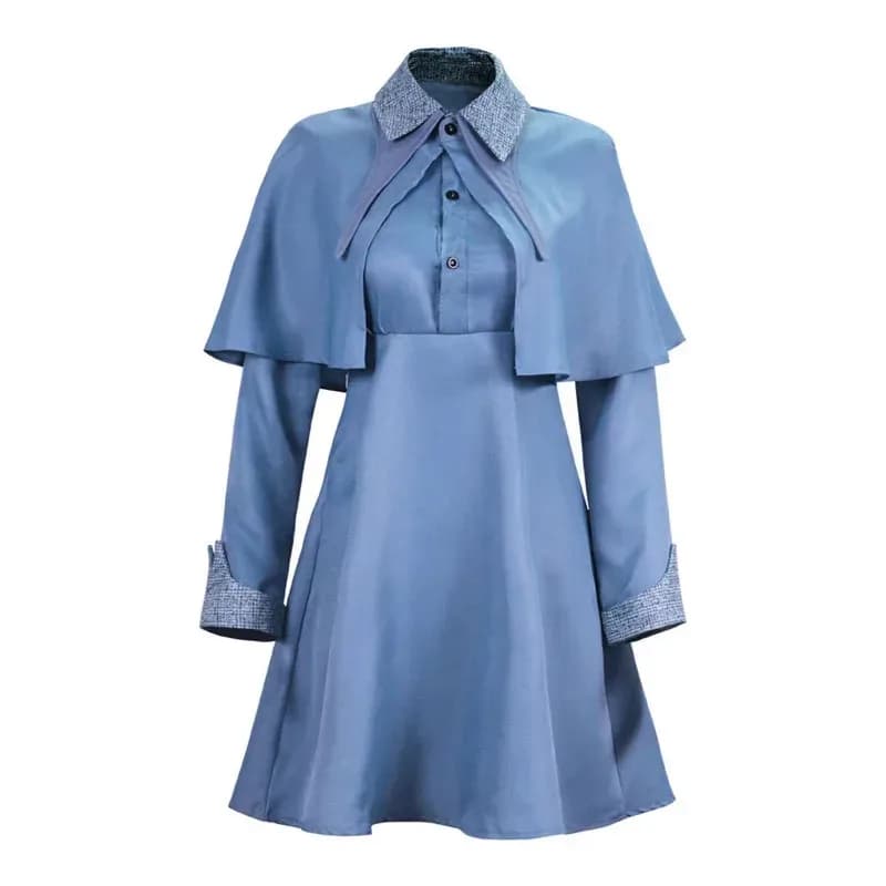Mago Strega Fleur Isabelle Delacour Beauxbaton Magia Costumi Cosplay Cappello Donna Uniforme scolastica Vestiti Cap Halloween dt'